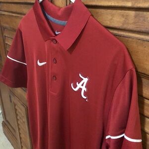 ALABAMA Men’s Nike Dri-Fit Knit Shirt - Size Medium